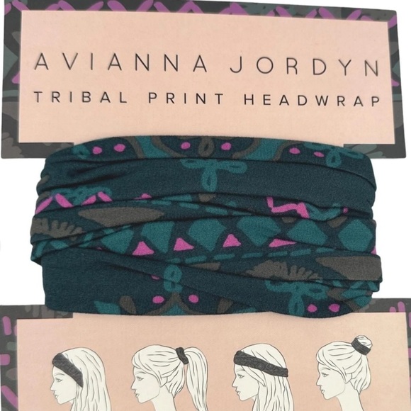 Avianna Jordyn Tribal Print Headwrap NWT - Picture 1 of 5